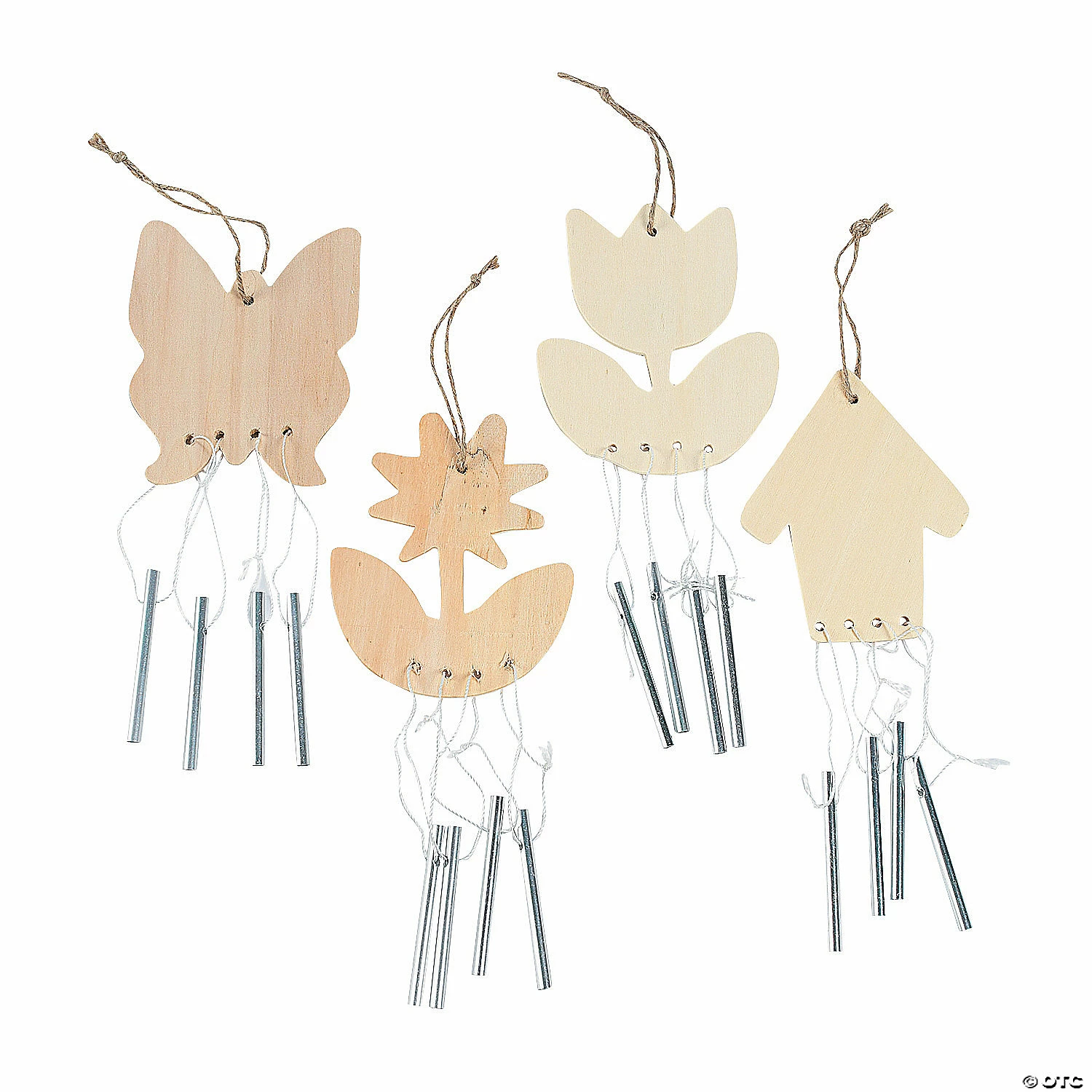 Cheapest β€οΈ DIY Unfinished Wood Spring Wind Chimes - 12 Pc. π 1 Cheapest β€οΈ DIY Unfinished Wood Spring Wind Chimes - 12 Pc. π