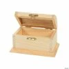 Coupon 🛒 DIY Unfinished Wood Treasure Boxes - 12 Pc. 🧨