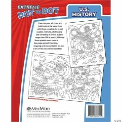 Hot Sale 🎁 Extreme Dot to Dot: U.S. History 🔥 -Curriculum Boredom Busters Sales extreme dot to dot u s history62011 a03