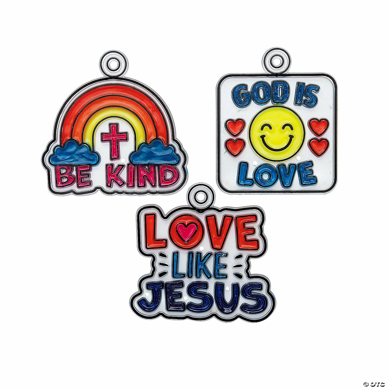 Best Sale π Faith Be Kind Suncatchers - 24 Pc. π 2 Best Sale π Faith Be Kind Suncatchers - 24 Pc. π - Image 2
