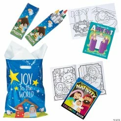 Buy 😍 Faith 🎄 Christmas Coloring Book Kit for 48 👏