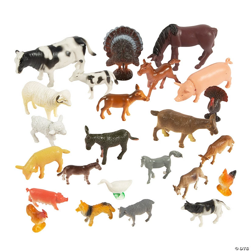 Best Sale ✨ Farm Animal Figures - 24 Pc. ✔️ 1 Best Sale ✨ Farm Animal Figures - 24 Pc. ✔️