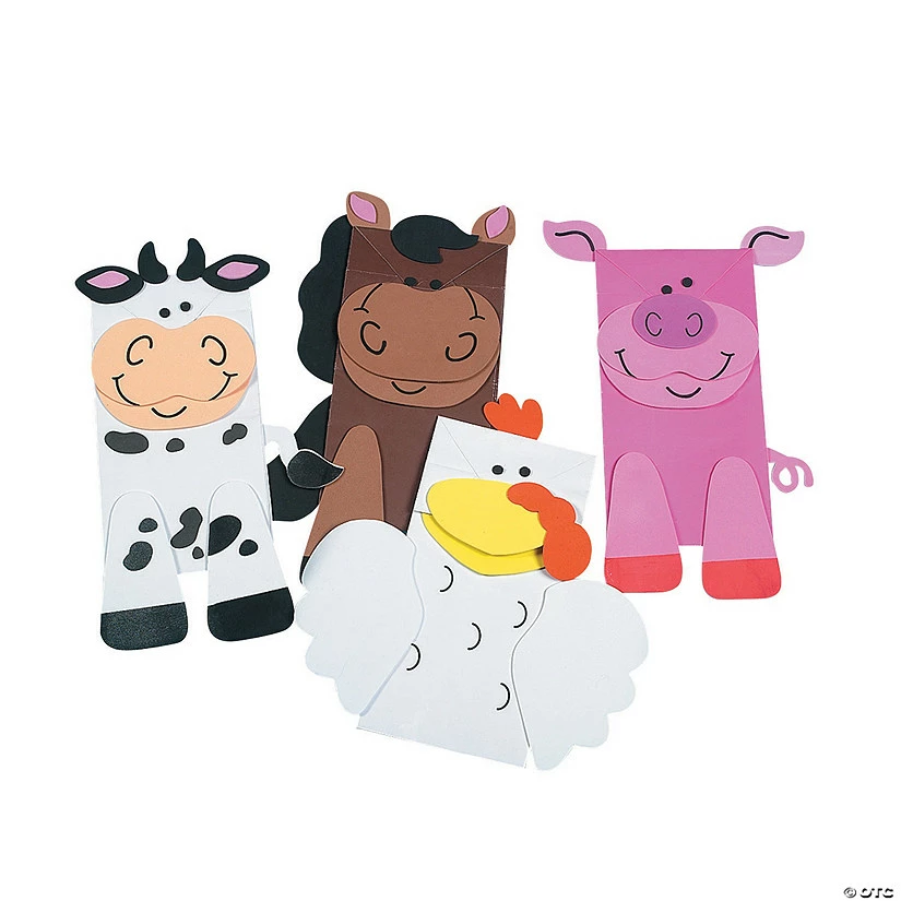 Best Sale π Farm Animal Friend Puppets Paper Bag Craft Kit - Makes 12 β€οΈ 1 Best Sale π Farm Animal Friend Puppets Paper Bag Craft Kit - Makes 12 β€οΈ