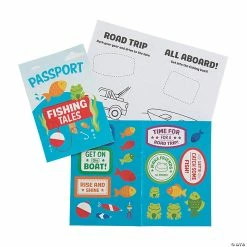 Best reviews of 🎉 Fishing Tales Sticker Books - 12 Pc. 👍