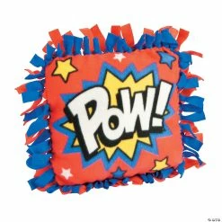 Brand new ✔️ Fleece Superhero Tied Pillow Craft Kit - Makes 6 👏