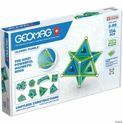 Cheap 😍 Geomag™ Green Line Panels, 114 Pieces 😍