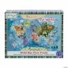 Outlet ✔️ Gibby & Libby™ World Map Floor Puzzle ✨