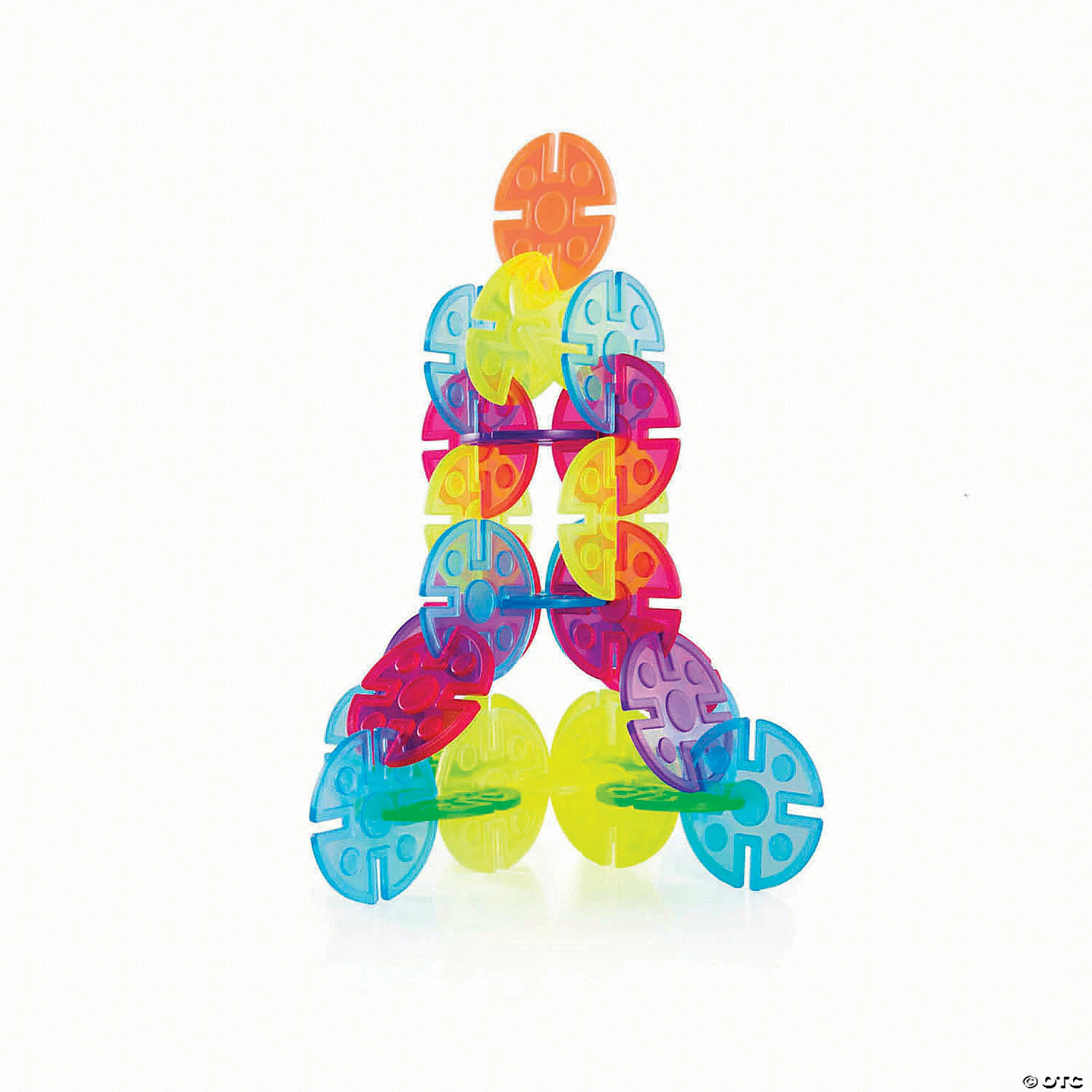 Best Pirce 👏 Guidecraft Interlox™ Discs - 96 Pieces 😉 2 Best Pirce 👏 Guidecraft Interlox™ Discs - 96 Pieces 😉 - Image 2