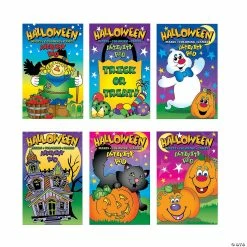 Best Pirce 🤩 Halloween Activity Pads - 12 Pc. 🎁