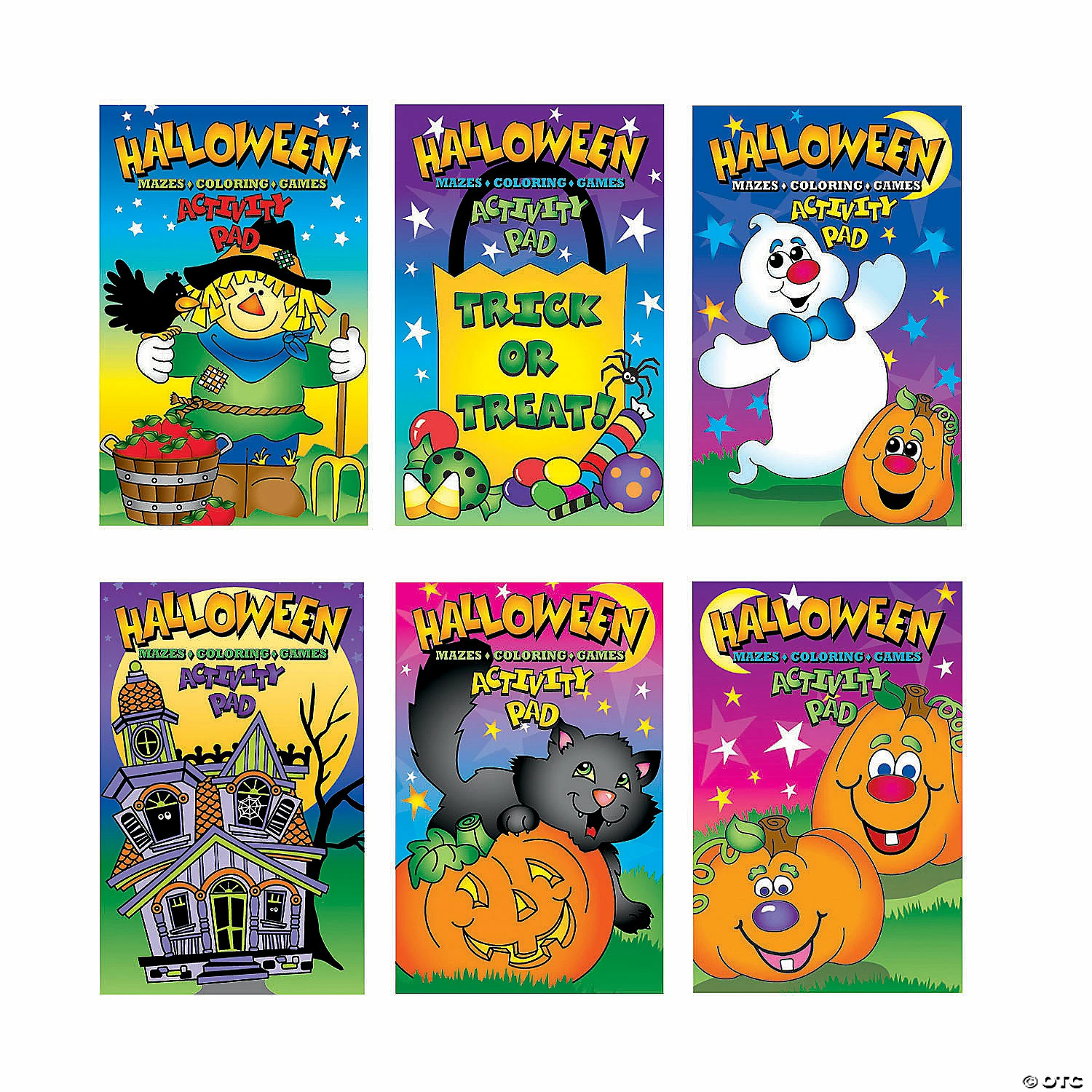 Best Pirce 🤩 Halloween Activity Pads - 12 Pc. 🎁 1 Best Pirce 🤩 Halloween Activity Pads - 12 Pc. 🎁