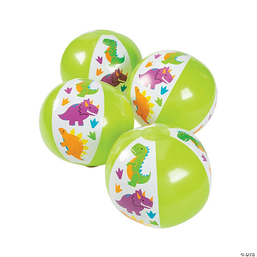 Cheap π€© Inflatable 11" Trendy Dinosaur Medium Beach Balls - 12 Pc. π 1 Cheap π€© Inflatable 11" Trendy Dinosaur Medium Beach Balls - 12 Pc. π