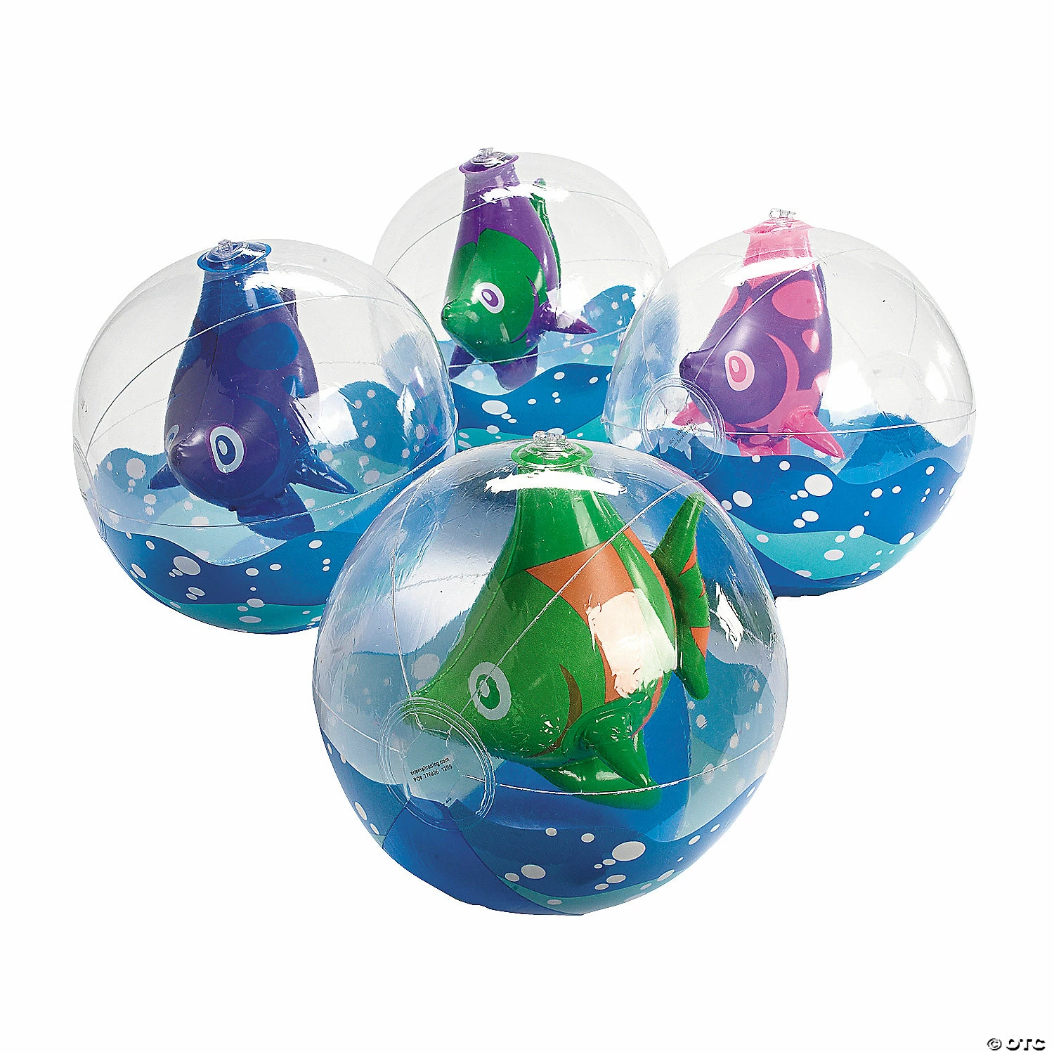 Hot Sale π Inflatable 11" Tropical Fish Medium Beach Balls - 12 Pc. π 3 Hot Sale π Inflatable 11" Tropical Fish Medium Beach Balls - 12 Pc. π - Image 3
