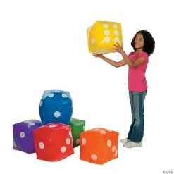 Brand new 👍 Inflatable Dice Set - 6 Pc. ✔️