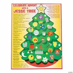 Hot Sale 🧨 Jesse Tree Sticker Scenes - 12 Pc. ✔️