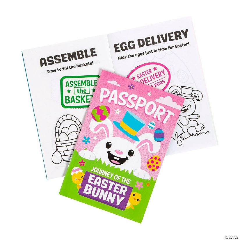 Best deal π Journey of the Easter Bunny Passport Sticker Books - 12 Pc. π 1 Best deal π Journey of the Easter Bunny Passport Sticker Books - 12 Pc. π