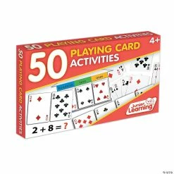 Best Pirce 😍 Junior Learning 50 Playing Cards Activities (Activity Cards Set) 😍