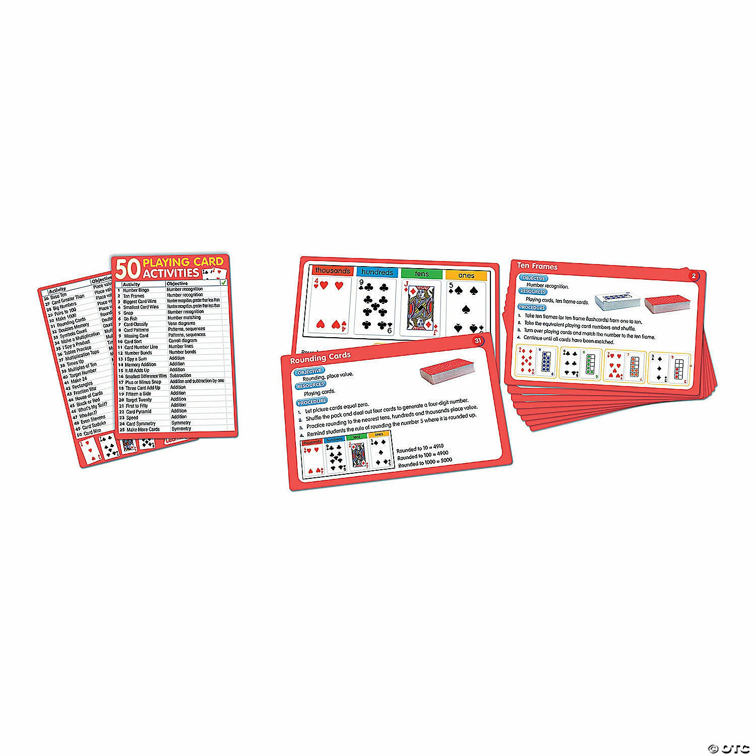 Best Pirce π Junior Learning 50 Playing Cards Activities (Activity Cards Set) π 2 Best Pirce π Junior Learning 50 Playing Cards Activities (Activity Cards Set) π - Image 2