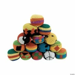 Promo 🤩 Knitted Kickball Assortment - 50 Pc. ⌛