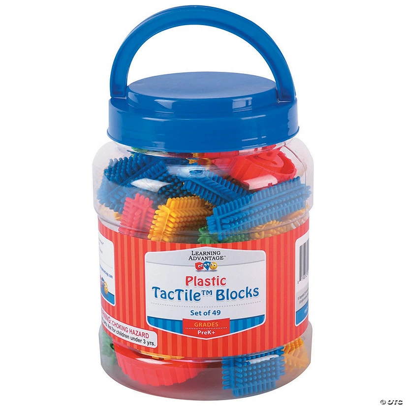 New π Learning Advantage Tactile Blocks 49 Pcs π 1 New π Learning Advantage Tactile Blocks 49 Pcs π
