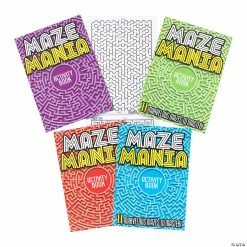 Outlet ❤️ Maze Mania Activity Books - 24 Pc. 💯