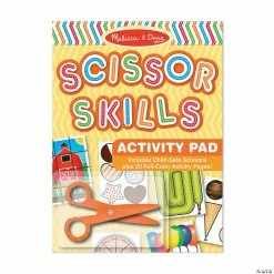 Best deal ⭐ Melissa & Doug Scissor Skills Activity Pad with Scissors, 6 Sets 😀