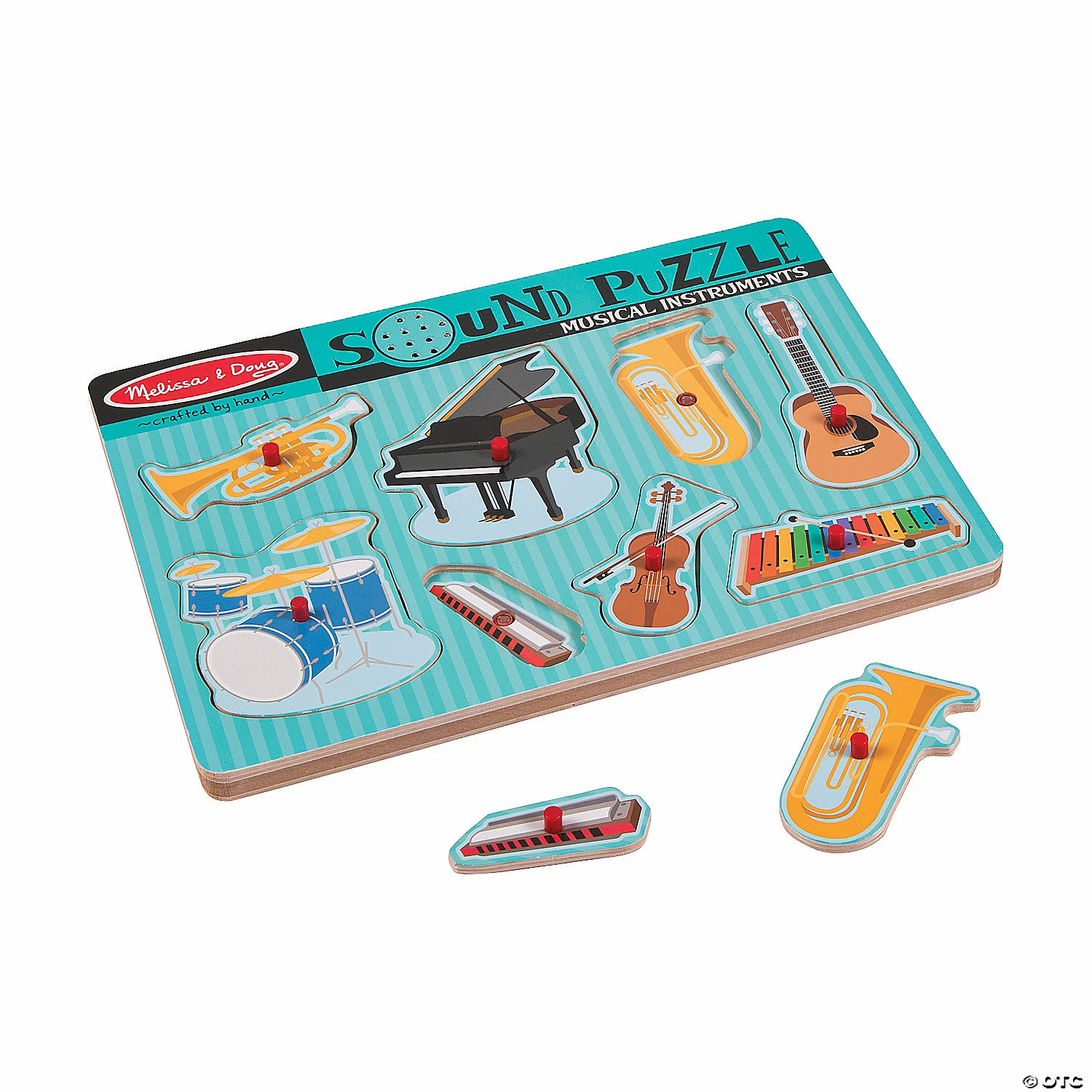Outlet 🎉 Melissa & Doug® Instrument Sound Puzzle 🔔 1 Outlet 🎉 Melissa & Doug® Instrument Sound Puzzle 🔔