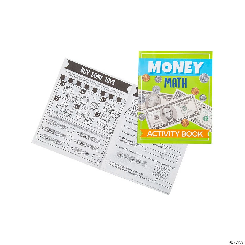 New ✔️ Money Math Activity Books - 12 Pc. ⭐ 1 New ✔️ Money Math Activity Books - 12 Pc. ⭐