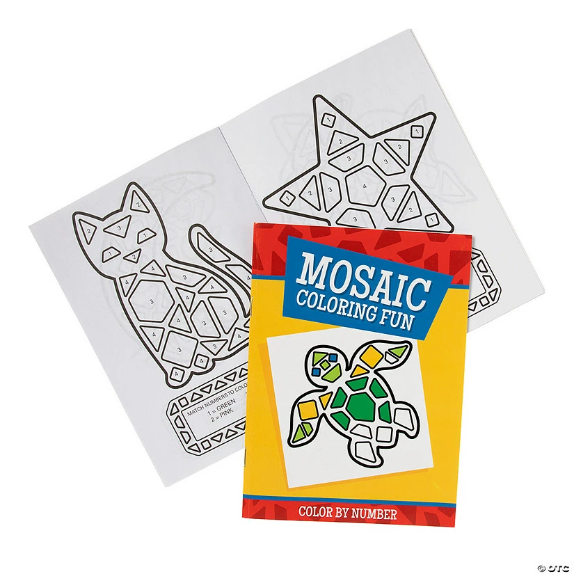 Budget π€© Mosaic Color by Number Activity Books β 12 Pc. π₯° 1 Budget π€© Mosaic Color by Number Activity Books β 12 Pc. π₯°