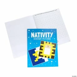 Promo 😉 Nativity Hundred Chart Pictures Activity Books - 12 Pc. 🌟