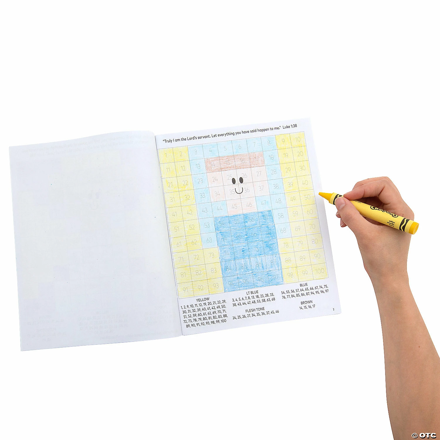 Promo π Nativity Hundred Chart Pictures Activity Books - 12 Pc. π 2 Promo π Nativity Hundred Chart Pictures Activity Books - 12 Pc. π - Image 2