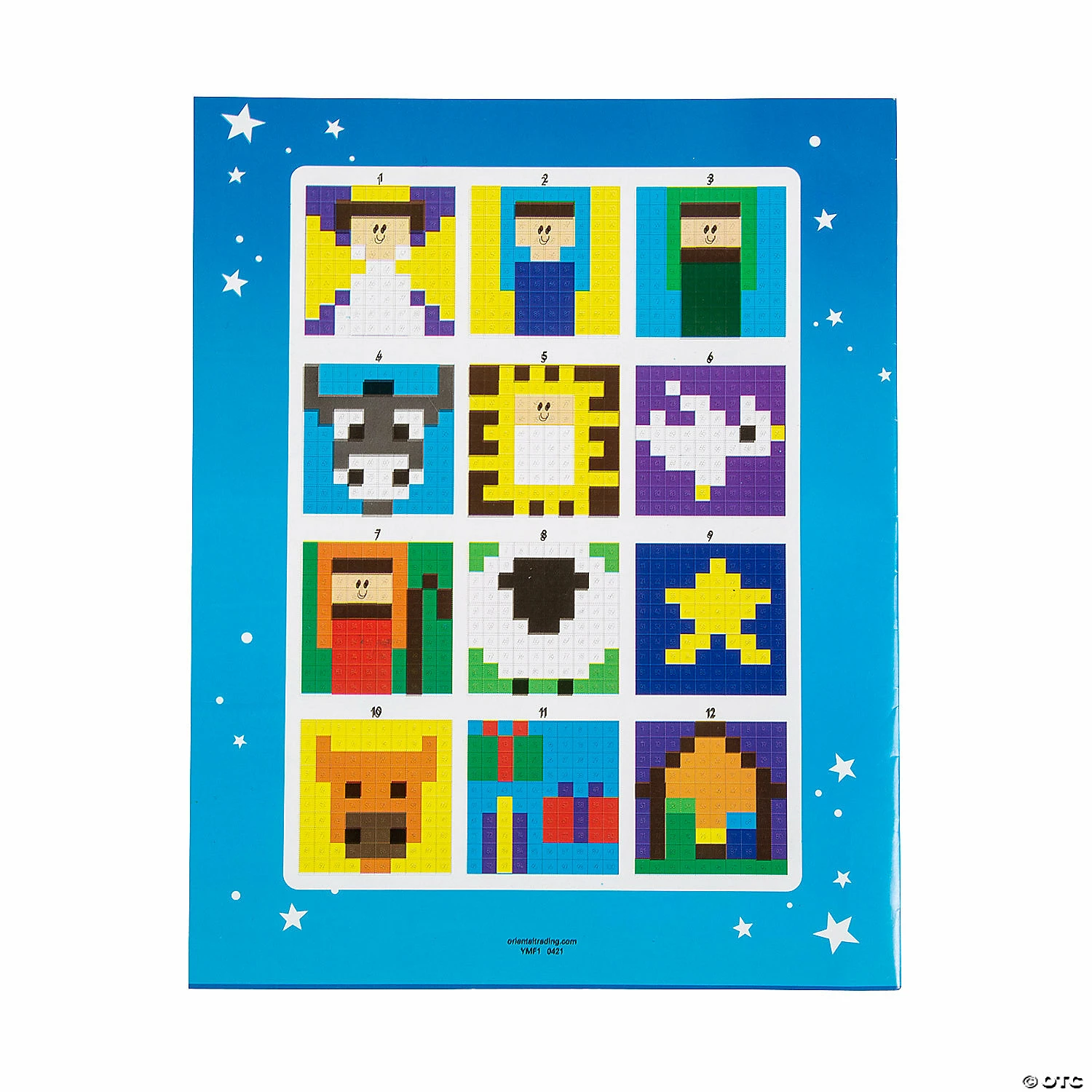 Promo π Nativity Hundred Chart Pictures Activity Books - 12 Pc. π 3 Promo π Nativity Hundred Chart Pictures Activity Books - 12 Pc. π - Image 3