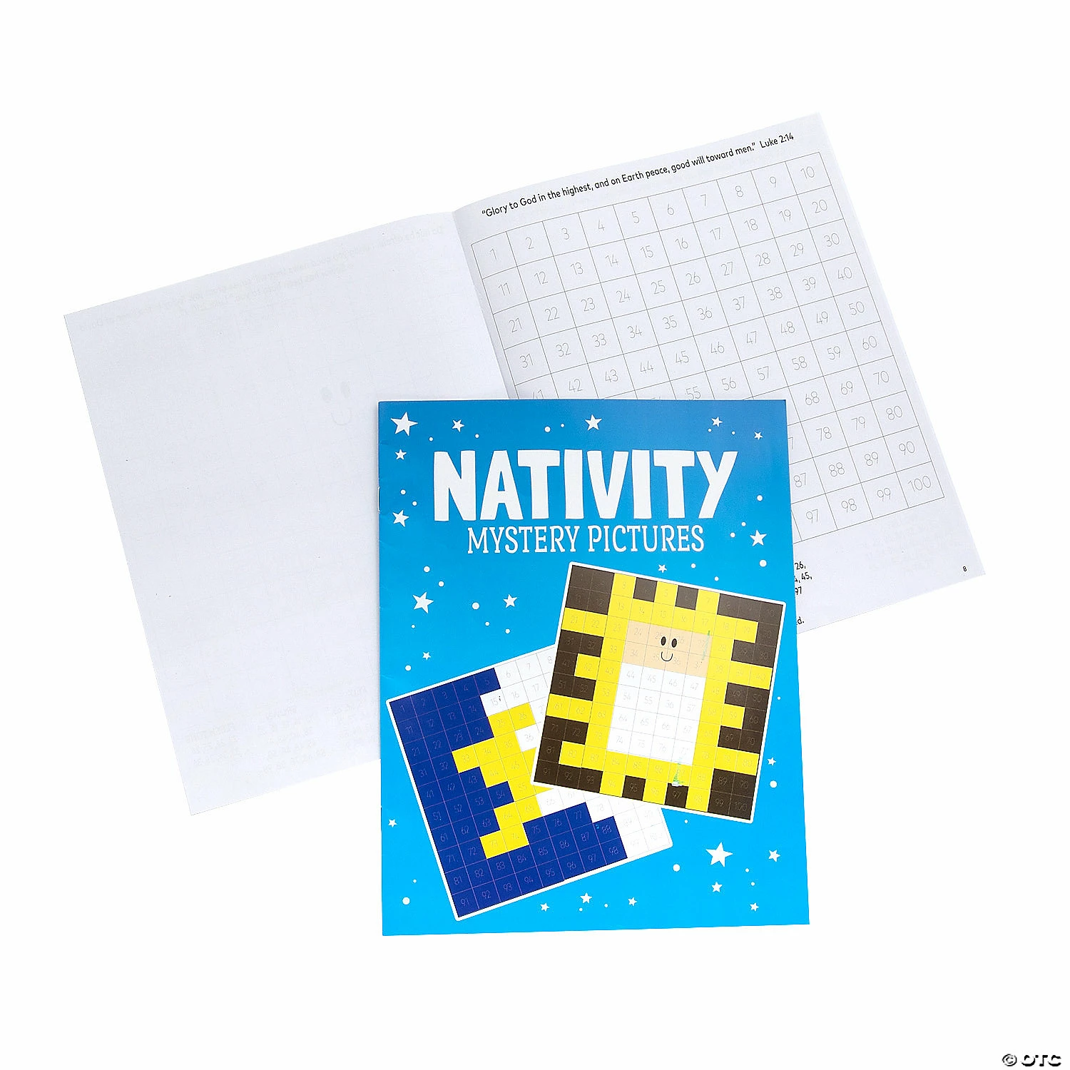 Promo π Nativity Hundred Chart Pictures Activity Books - 12 Pc. π 1 Promo π Nativity Hundred Chart Pictures Activity Books - 12 Pc. π