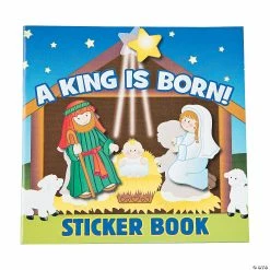 Best Pirce 🤩 Nativity Sticker Books - 12 Pc. 👏