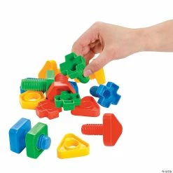 Coupon 😀 Nifty Nuts & Bolts Manipulatives - 96 Pc. 🎉