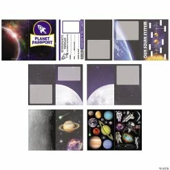 Budget π Outer Space Passport Sticker Books - 12 Pc. π 5 Budget π Outer Space Passport Sticker Books - 12 Pc. π -Curriculum Boredom Busters Sales outer space passport sticker books 12 pc 13749448 a02