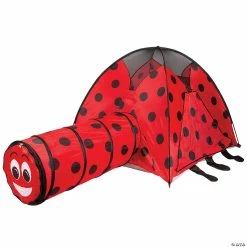 New βοΈ Pacific Play Tents Ladybug Tent and Tunnel Combo βοΈ