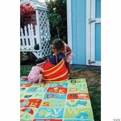 New 👍 Pacific Play Tents The A-B-C Mat ⭐ -Curriculum Boredom Busters Sales pacific play tents the a b c mat14111990 a05