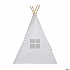 Discount 🔥 Pacific Play Tents White Teepee ✨ -Curriculum Boredom Busters Sales pacific play tents white teepee14112067 a03