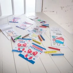 Best Sale π Patriotic Coloring Books - 12 Pc. π― 5 Best Sale π Patriotic Coloring Books - 12 Pc. π― -Curriculum Boredom Busters Sales patriotic coloring books 12 pc 13943695 a02