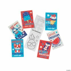 Best Sale 🤩 Patriotic Mini Activity Book Assortment - 72 Pc. 🎁