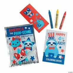 Best Sale 🛒 Patriotic Stationery Sets - 12 Pc. 🛒