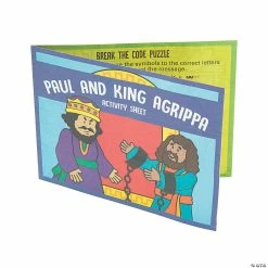 Hot Sale 💯 Paul & King Agrippa Activity Sheets - 24 Pc. 🔔