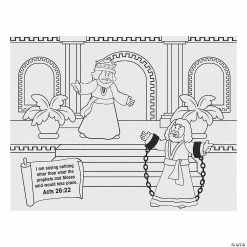 Hot Sale 💯 Paul & King Agrippa Activity Sheets - 24 Pc. 🔔 -Curriculum Boredom Busters Sales paul and king agrippa activity sheets 24 pc 13943189 a02