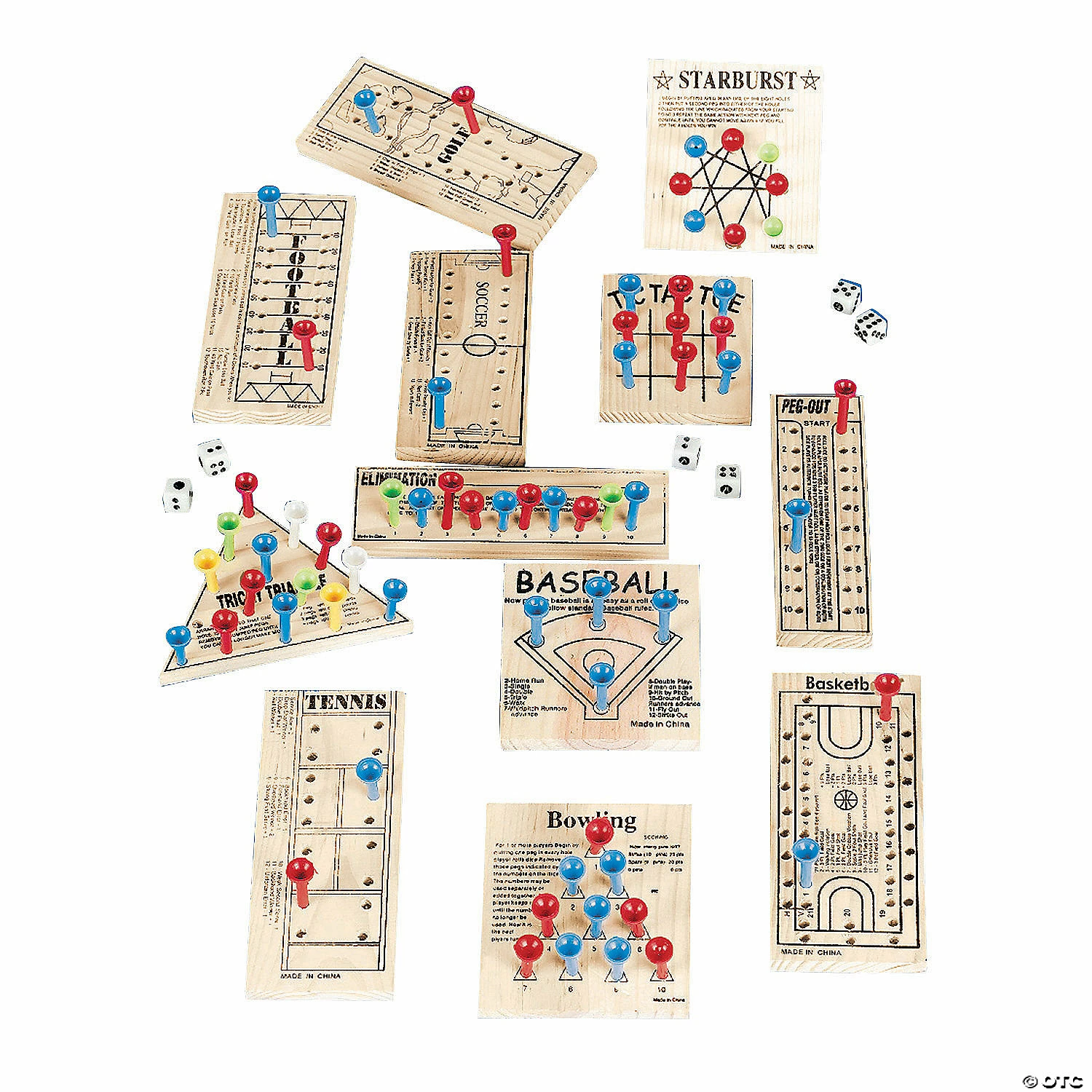 Coupon π― Peg Game Boredom Buster Kit - 12 Pc. π 1 Coupon π― Peg Game Boredom Buster Kit - 12 Pc. π