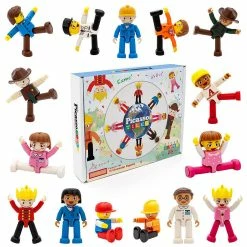 Cheap 🔥 PicassoTiles 15 Piece Character Figure Set PTA15 ✨