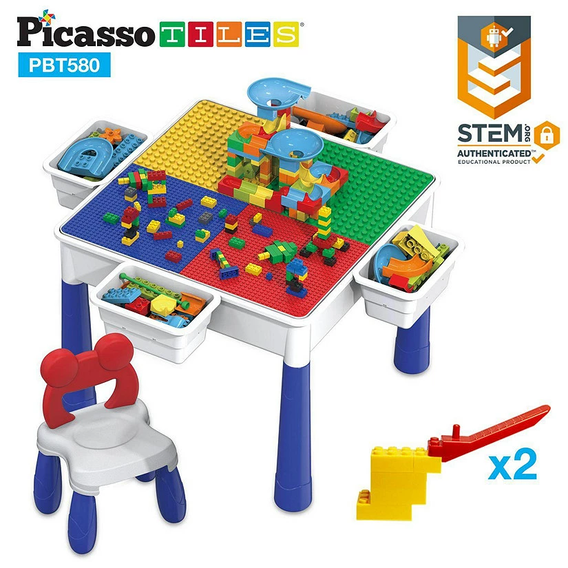 Best Sale π PicassoTiles - Large Building Blocks Activity Center Table & Chair Set PBT580 β€οΈ 1 Best Sale π PicassoTiles - Large Building Blocks Activity Center Table & Chair Set PBT580 β€οΈ