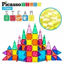 Best deal ✨ PicassoTiles - Mini Diamond 60pc Set PTM60 ✔️