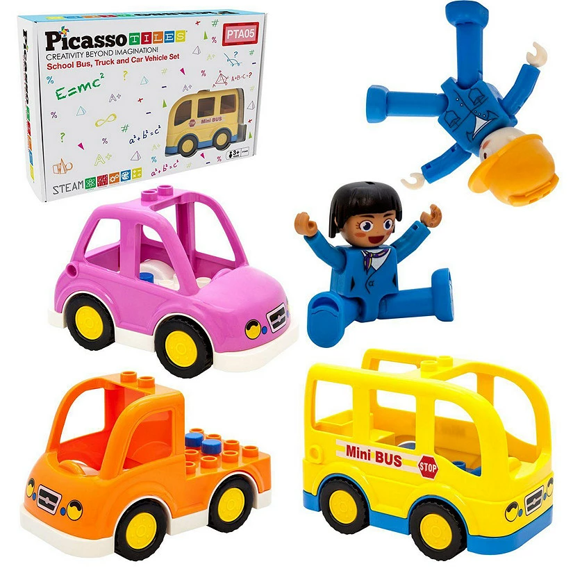 Best Pirce β PicassoTiles - People Character Figure Set 3 Cars PTA05 π 1 Best Pirce β PicassoTiles - People Character Figure Set 3 Cars PTA05 π