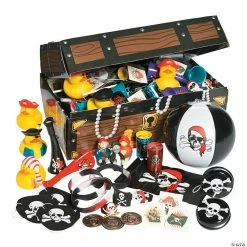 Brand new 🔥 Pirate Treasure Chest Toy Assortment - 101 Pc. 🔔