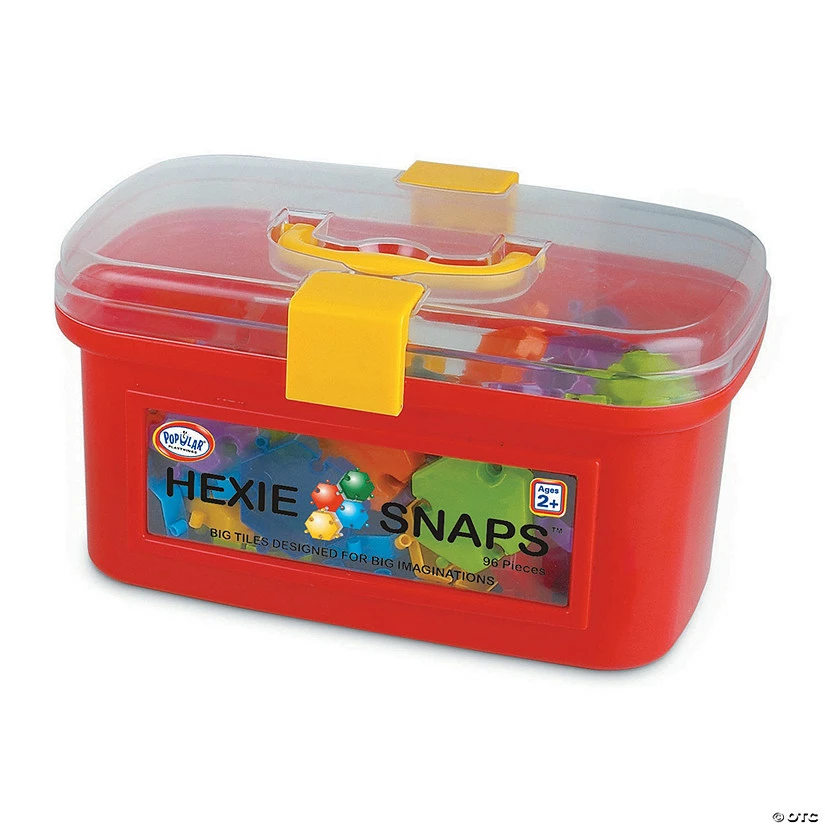 Buy ๐ Popular Playthings Hexie-Snapsยฎ Building Blocks with Storage Tub, 96 pieces ๐ 1 Buy ๐ Popular Playthings Hexie-Snapsยฎ Building Blocks with Storage Tub, 96 pieces ๐